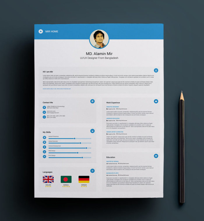 Minimal Resume Template