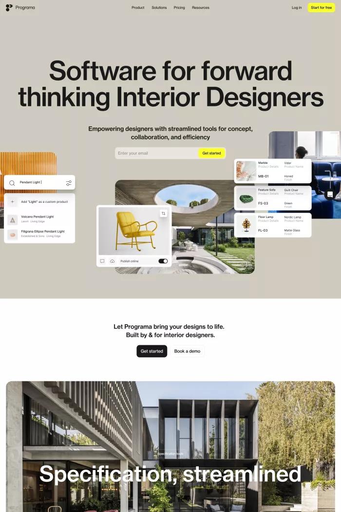 Programa - Software That Meets Even An Interior Designer’s Standards