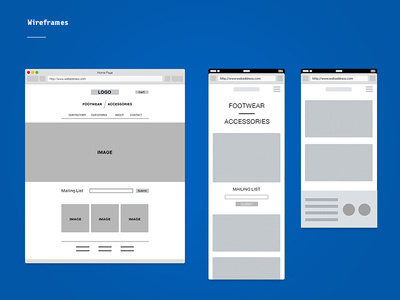 Wireframes #page #wireframe #layout #web #landing