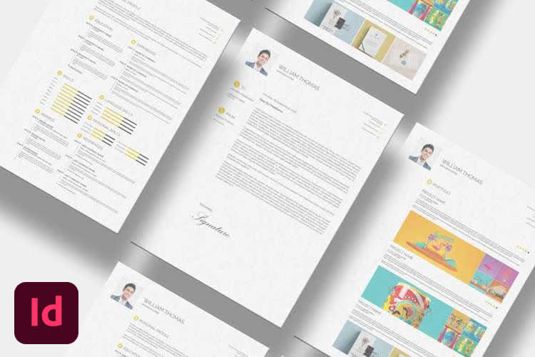 10+ Best Free CV & Resume Templates for InDesign