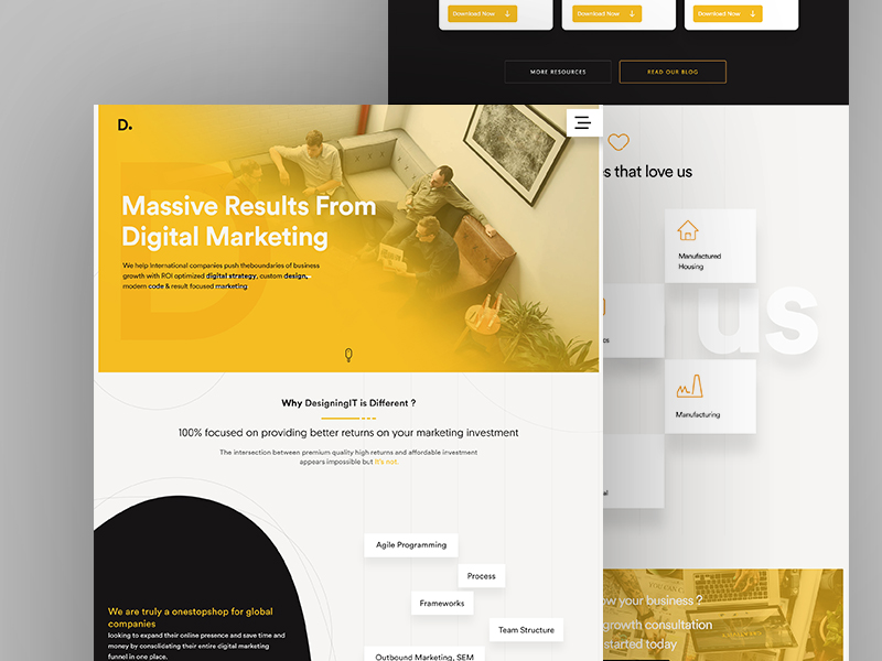 Landing Page