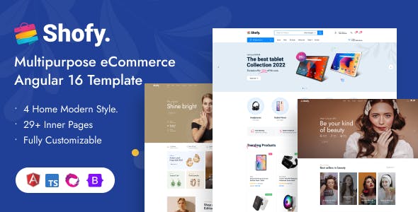 Shofy - Multipurpose eCommerce Angular 16 Template