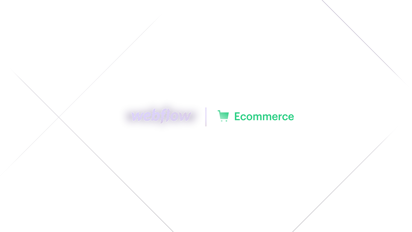 Webflow - Ecommerce