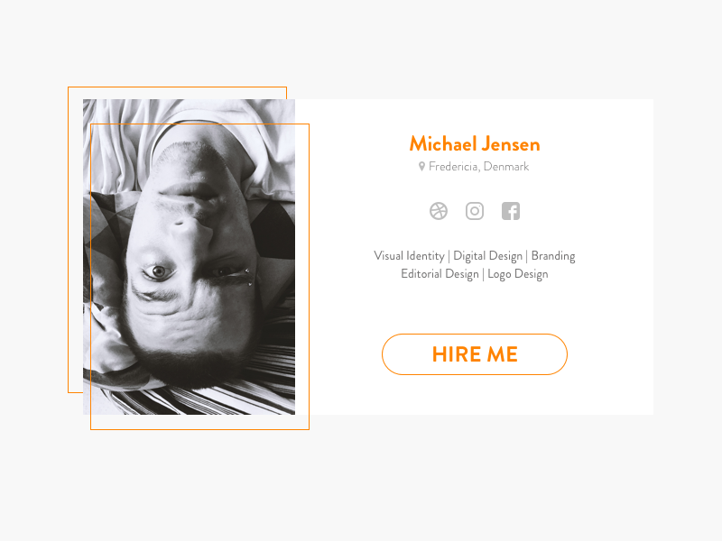 DailyUI 006 - User Profile