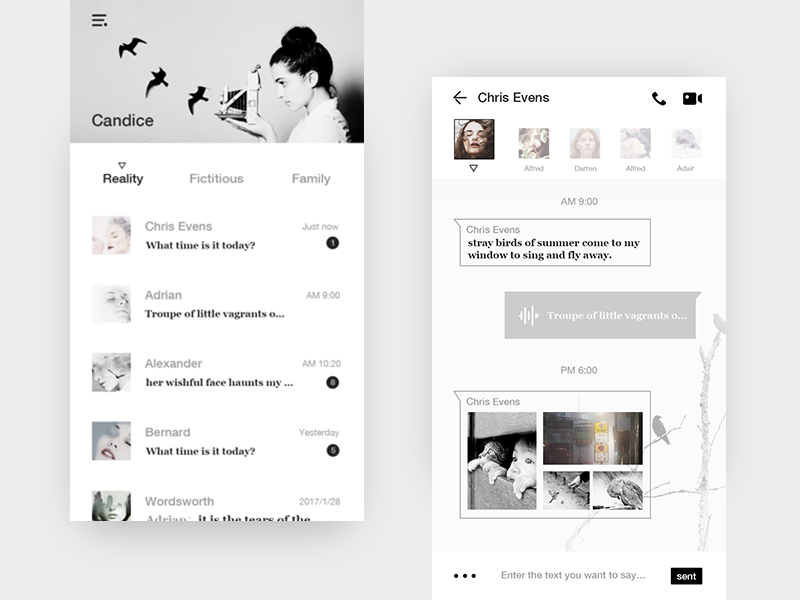 Design-UI: 06. Chat