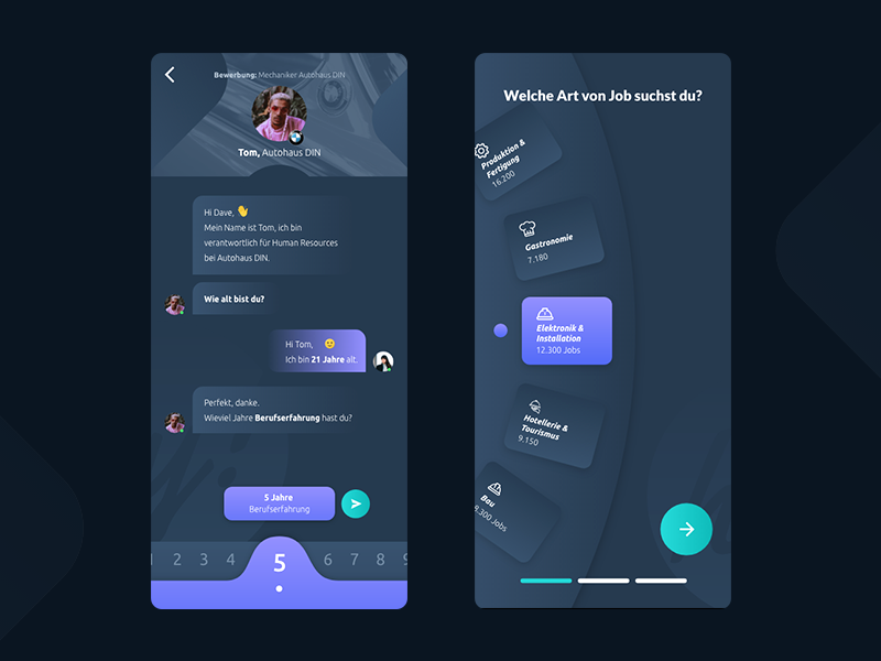 Chat & Options UI