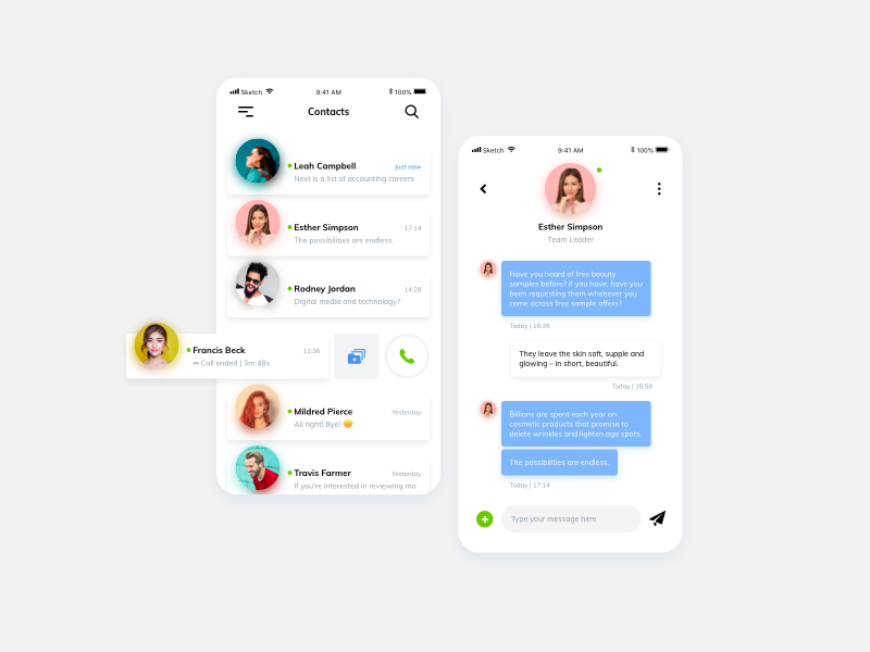 Chat App UI Design