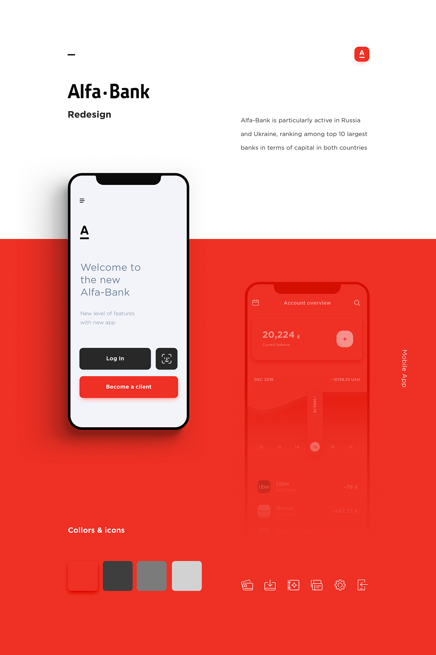 Alfa-Bank – Redesign