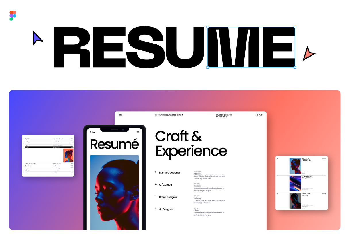 Resume & Portfolio Kit