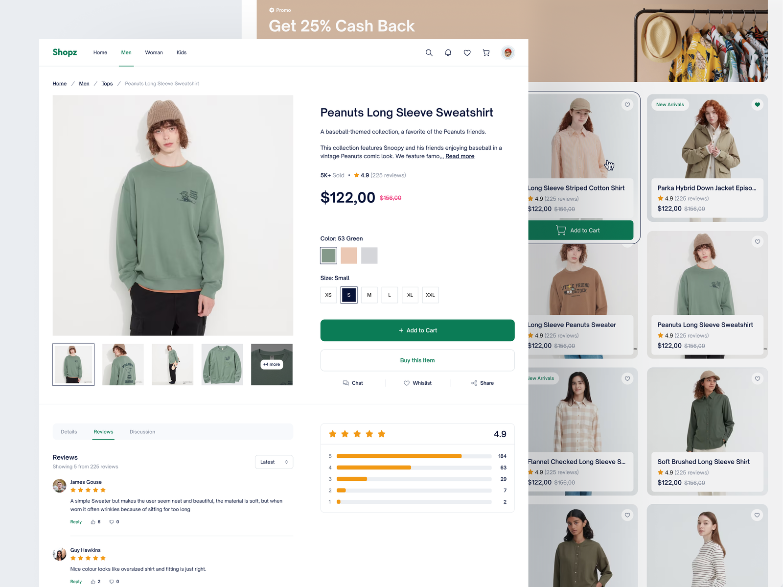 E Commerce Product Page 