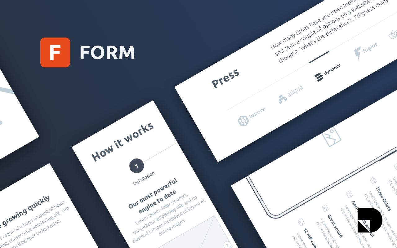 Introducing Form: a free wireframe kit from InVision