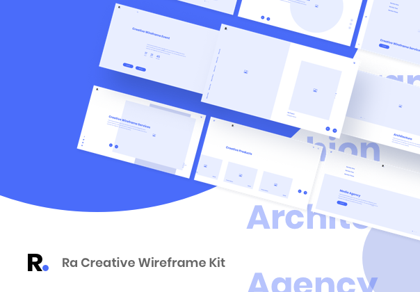 Ra Creative Wireframe Kit